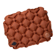 Verplaatsbaar luchtkussen met 40D nylon stof,-koffie bruin