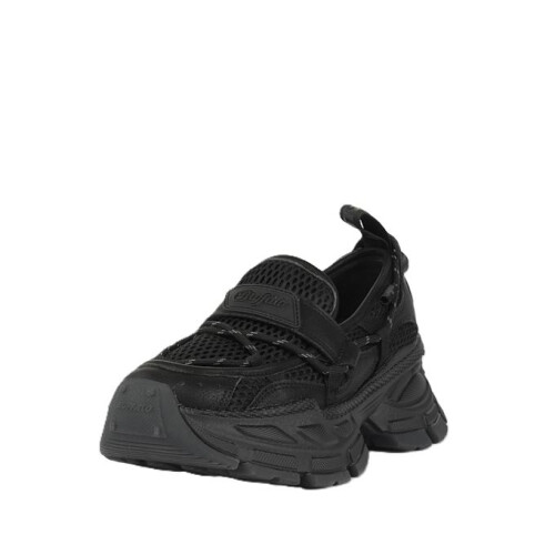 Buffalo (, ) Buffalo Loafer TEC Women's Black Loafers