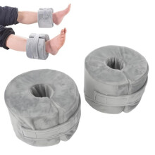 Coussin de soutien pour le pied, coussin pour talonnettes anti-escarres, lot de 2 protège-talons, coussin de soutien anti-escarres, coussin de