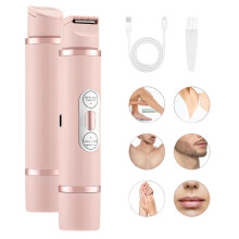 Electric shaver, electric shaver for women, 2-in-1 electric epilator, intimate shaver for women, portable and compact, low noise