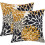 Fodere per cuscini decorativi in lino, 45x45 cm, set da 4 1