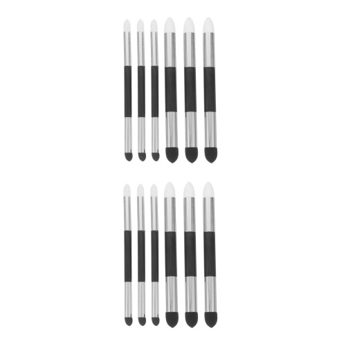 12Pcs Lightweight Sketching Drawing Tools Silver Paper Blenders Set 2