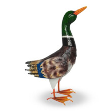 Mallard Decorative Metal Ornamental Duck Garden Ornament