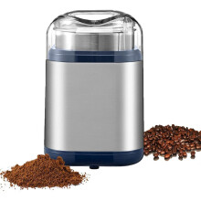Electric herb and spice grinder, 200W, compact, easy on/off switch, 2.8 oz capacity. Fast grinding of herbs, spices, and flowers.
