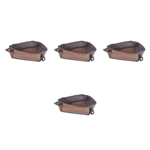 4Pièces Panier De Poussette Kaki Pour Sorties Quotidiennes 1