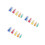 15Pcs Sewing Tape Maker Set 5 Size Bias Binding Tools Assorted Colors 5