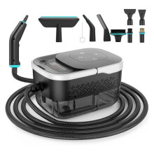 Steam cleaner 3500W high pressure, 4 bar, 1250ml tank, 6 steam modes, portable steam cleaner for kitchen, bathroom & car