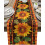 Caminho de mesa em linho misto com estampa de girassóis, 33 x 229 cm (13 x 90 polegadas) 1