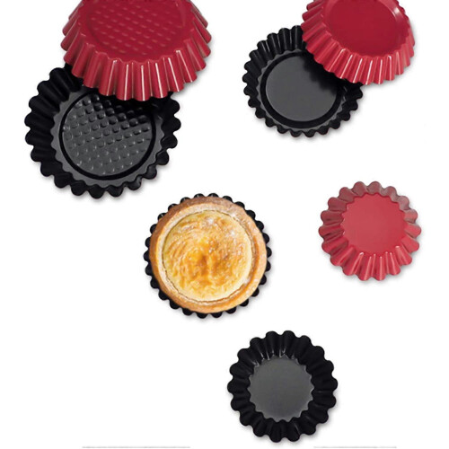 8PCS Egg Tart Cupcake Cookie Mold