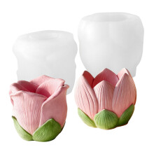Hochwertige, blumenförmige Gummiform, geeignet für Kreationen