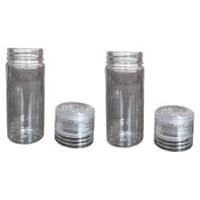 Pack of 2 Food Grade Seasoning Dispenser-Clear straight bottle