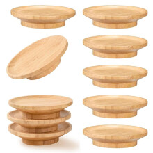 Bamboo Wine Glass Toppers, 10 Pieces Charcuterie Toppers, Glass Lids, Party Supplies for Family and Events
