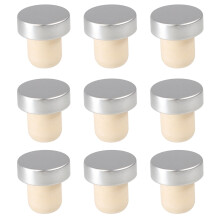 9er-Set Weinflaschenverschlüsse aus Aluminium