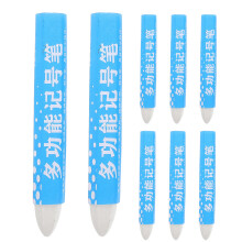 8Pcs White Wax Tire Marking Crayons for Repair Multi-Surface Tire Pens