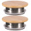 2Pcs Stainless Steel Pitcher Lid Replacement with Bamboo Leakproof Cap 1