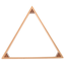 Holz Billard Rack - Handgefertigt, Langlebig, Hellgelb