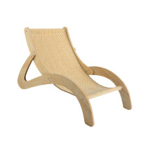Contemporary Scratcher Resting Seat produced From Sisal And-A