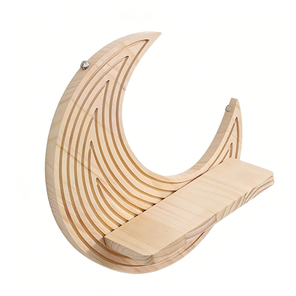 Star/Moon Wall Shelf Floating Shelves Rustics Wall-Ms11964 7695000959927
