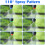 Pack Of 16Pcs Plastic Sprays Nozzle Set With 7 Sized Tip Sprayer 6