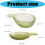 Glass Crystal Candy Dishes Pineapple Decorative Centerpieces-B 4