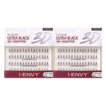 i-ENVY 2X Volym 3D Ultra Black Individuella Fransar (2 PACK, Medium)