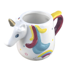 Kaffeetasse mit Regenbogen-Einhörnern, hitzebeständige-2