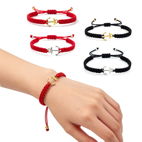 Versatile Anchors Pendant Bracelet Featuring Adjustable-A04 2