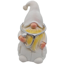 Figurine de médecin et d’infirmière Gnomes fabriquée à-médecin