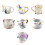 Bunte handgefertigte Keramik-Einhörner-Tasse, großes-6 2