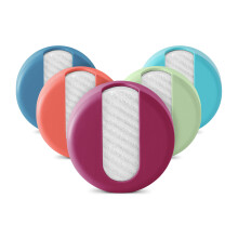 LastRound 7 Sustainable Reusable Cotton Rounds for Facial Cleansing - Zero-Waste Eco-Friendly Makeup Remover Pads for All Skin Types with Travel Stora