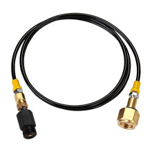 Leak Proof Sodas Maker Adapter With Hose CGA320 Co2 Tank-W21.8