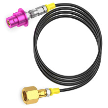 Aluminum CO2 Adapter Hose For Sodas Maker Professional Sodas