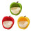 Bright Color 24.50cm Wide Flipping Drain Container Suitable-Red 2