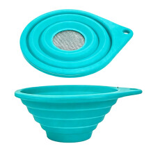 Flexible Silicone Tea Infuser With Fine Mesh Steel Filter For-2