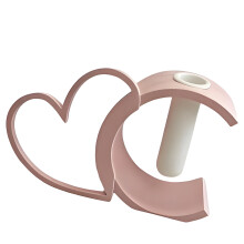 Fashionable Home Decors Vases With Geometric Heart Design for-1