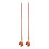Ensemble de 2 cuillères à paille en acier inoxydable 2