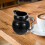 Black Ceramic Milk Jug 200 ml 3