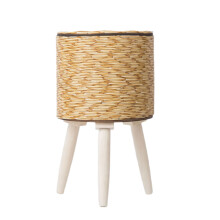 Creatieve multifunctionele bloempot desktop-515A geel