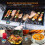 BBQ Digital Thermometer – Oven Thermometer with Long Probe, LCD Touchscreen, Kitchen Timer, Cooking, Baking & Grilling 2