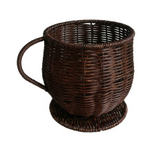 Space Saving Coffee Pods Organizer Holder Elegant-Dark brown