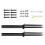 2Pcs Strong Fence Post Reinforcement Set H Form Base For 1