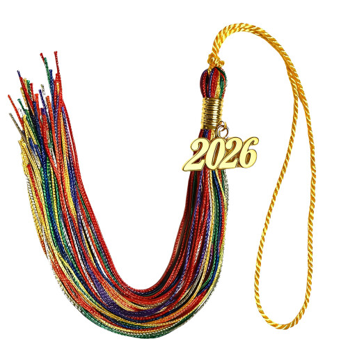 2026 Commemorative Cap Tassels Soft Polyester Materials-32 1PCS