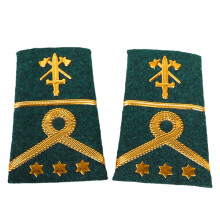 Dekorative Nähen Tuch Epaulette Sicherheit Uniform Schulter-F