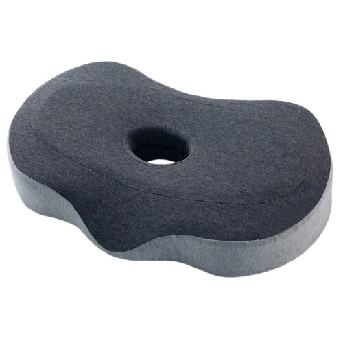 High Density Memory Foam Pillow Headrest-Dark gray and light