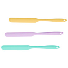 Pack Of 3 Rubber Spatula Scrapers With Hanging Hole Easy Storage