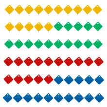 60 Stuks Plastic Draadinrijgers Naaimachine-Vier kleuren
