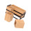 Mallette de rangement portable pour vaisselle en papier, 1