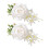 Curtain Tiebacks Decorative Curtain Holdbacks Retro-White 1