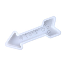 Love Arrows Resin Molds Silicone,Arrows Epoxy Resin Casting Mold