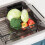Multiuse Kitchen Dish Drying Rack With Variable Width-Black 3